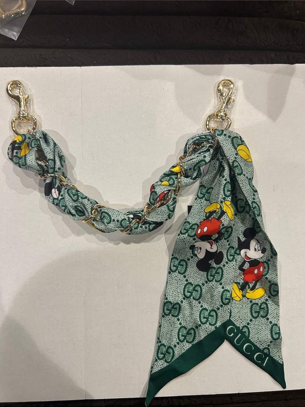 Silk bag Charm